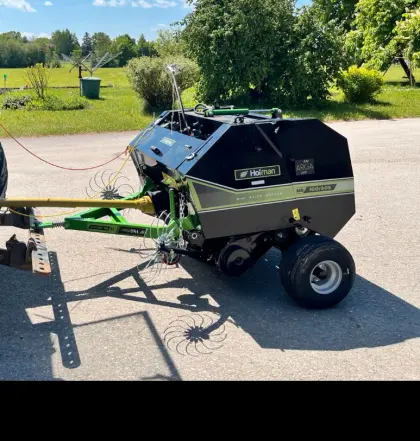 Mini-Rundballenpresse Hofman ARGA MB-100/60S