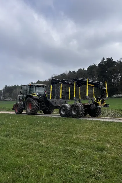 Palms 10U WD 7.86 Black Bruin 14 t Rückewagen