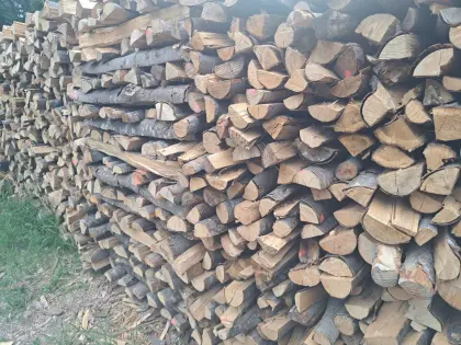 Trockenes Brennholz Hart, Weich, Scheitholz