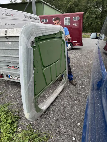 Dachhaut für John Deere