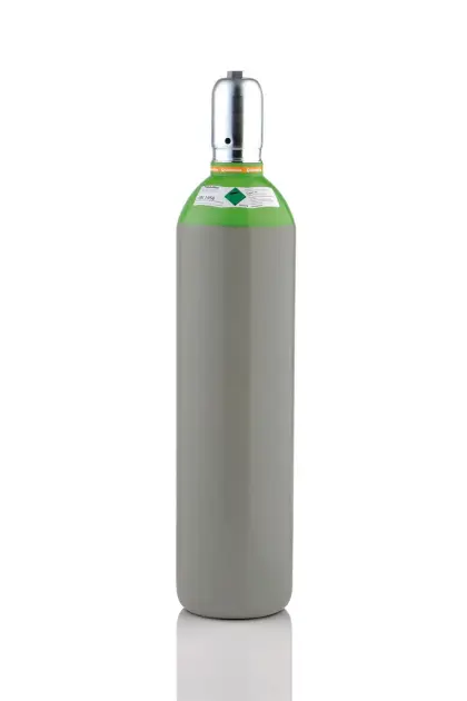 Schutzgasflasche mit neuer 20 l Füllung