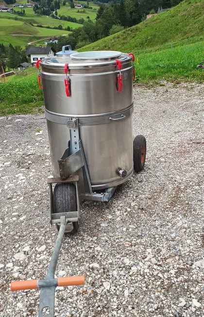 Westfalia Milchtank Typ 400 und WET 150