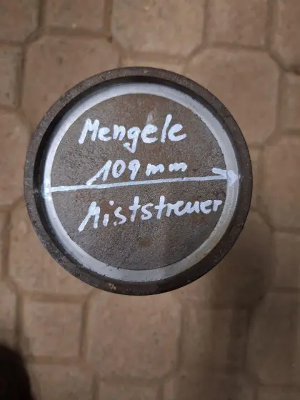 Mengele Reparaturwelle Streuwalze