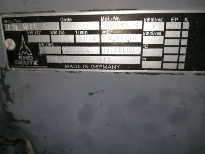Deutz Motor F3L 1011