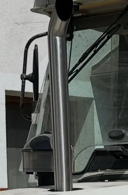 Edelstahl-Auspuff für Steyr 80er-Serie