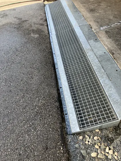ALU-Tor, Garagenrampe, 360 x 65