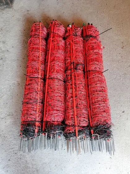 Verkaufe Schafnetzzaun 110 cm mit Doppelspitzen, 50 m