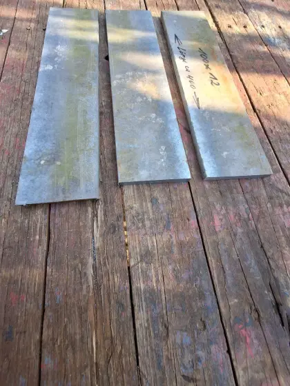 3 verzinkte Flacheisen 100 x 12