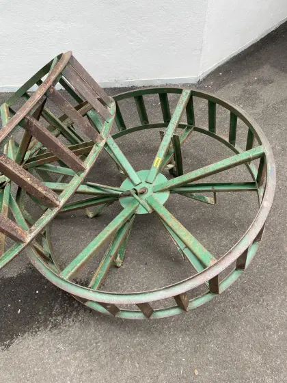 Verkaufe Gitterräder, Zwillingsräder mit Montagehaltern