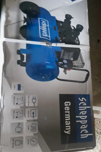 Verkaufe neuen Scheppach Kompressor
