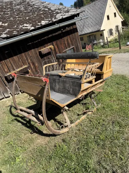Pferdeschlitten