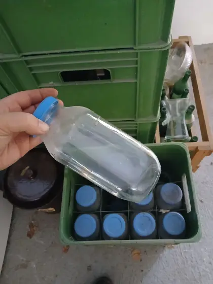 Milchflaschen