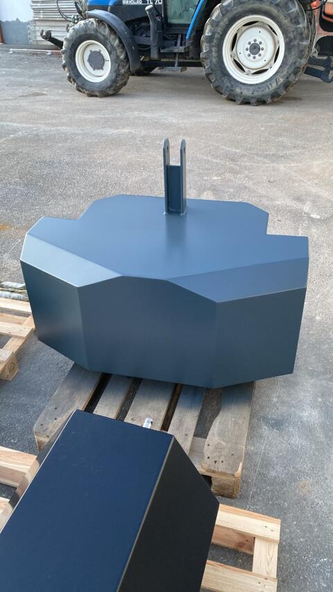 Frontgewicht mit Stahlmantel 800 kg, 1.000 kg