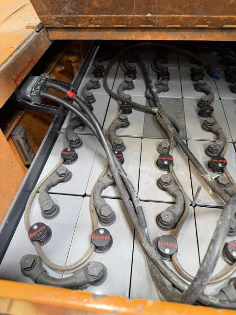 Staplerbatterie, Panzerplattenbatterie, Batterie, 6 PZS 840, 48 V