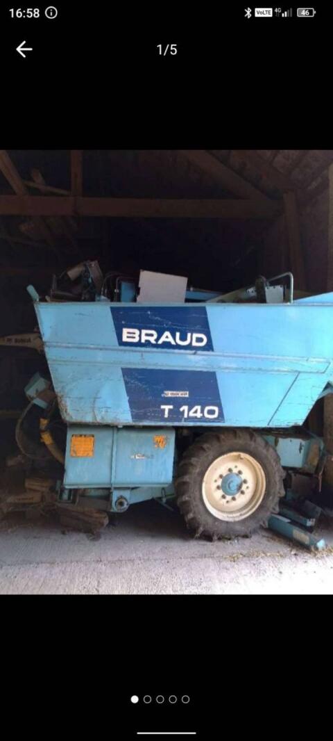Traubenvollernter Braud T 140