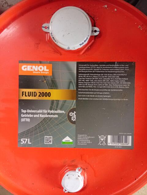 Hydr. Getriebeöl FLUID 2000