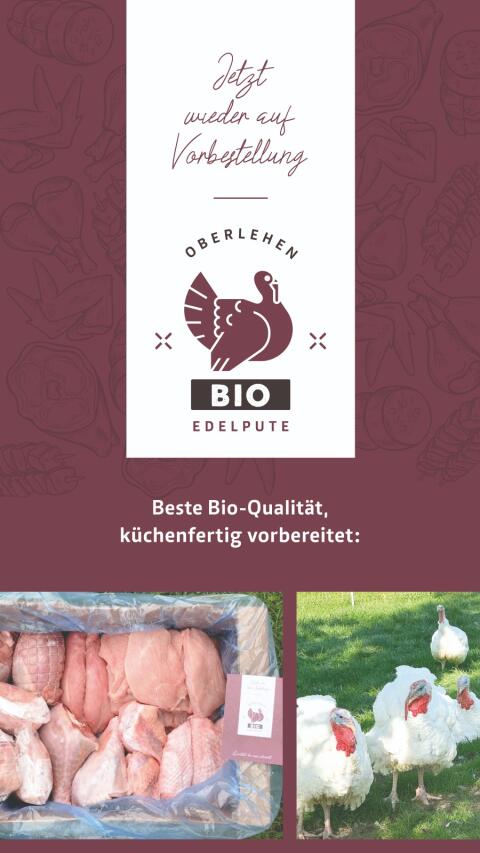 Verkaufe Bio-Putenfleisch