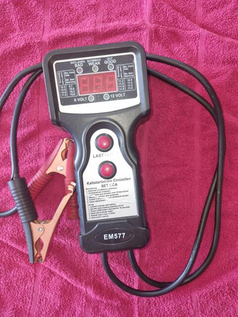 Batterietester EM577