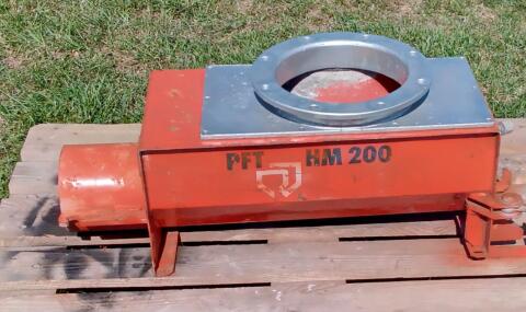 Zwangsmischer, Durchlaufmischer PFT HM 200