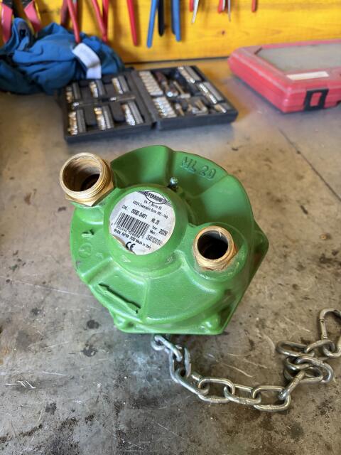 Zapfwellenpumpe Wasserpumpe ML 20