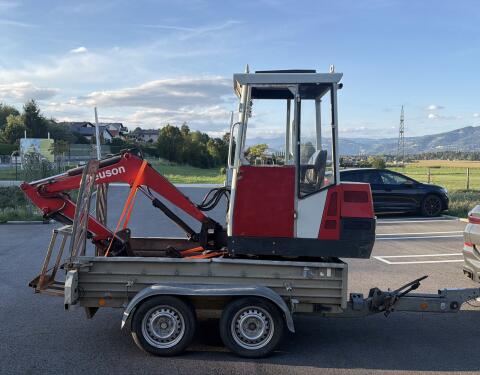 Minibagger zu vermieten: Neuson