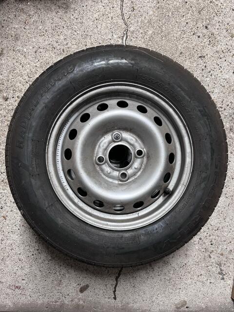 Anhänger-Komplettrad 155/80R13 4x100