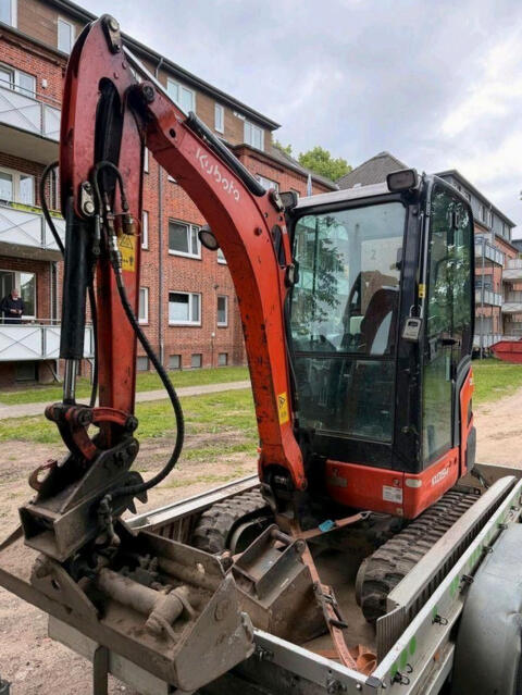 Kubota KX019-4 Minibagger, defekt