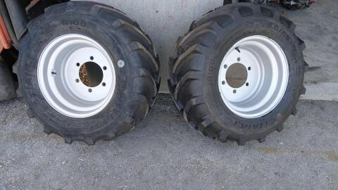 Kompletträder 15.0/55R17 Tianli R100 6 Loch ET 0