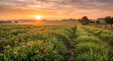 Bio-Kleegrassilage, unkrautfrei in bester Qualität
