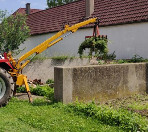 Krüger L201 Mistkran L201
