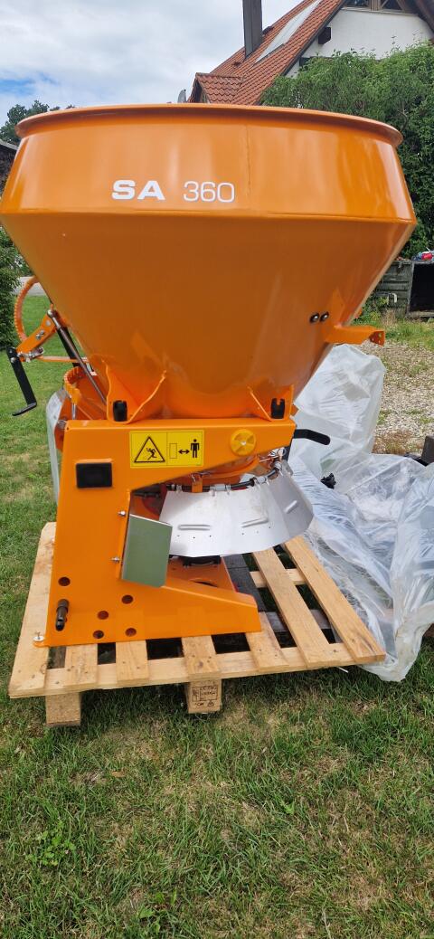 Rauch SA 360 Anbaustreuer, John Deere, Salzstreuer, Kubota, Isek