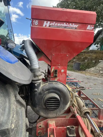 Hatzenbichler Original-Striegel 9 m mit pneumatischem Sägerät