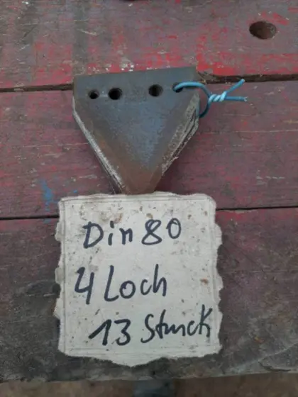 DIN 80 Klingen, 4-Loch