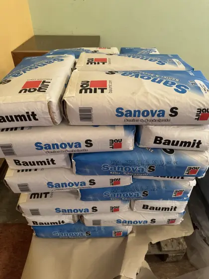 40 Säcke Baumit Sanova S Sanier- und Sockelputz