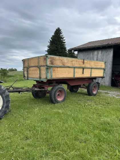 Reisch 8 t Kipper, Anhänger, Drehschemel