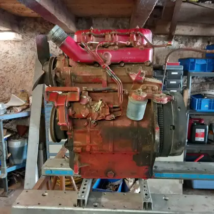 IHC D 155 von 353-423 Motor mit ca. 1.500 Btst.