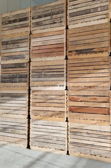 Holzkisten, Kartoffelkisten