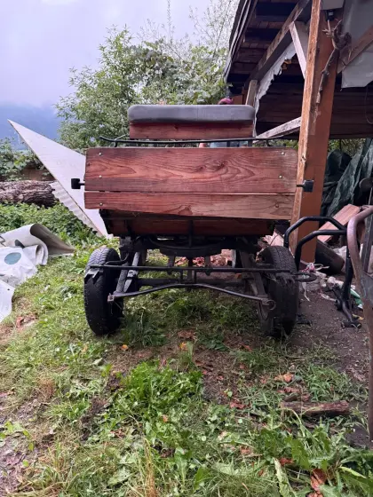 Alte Pferdekutsche, Kutschwagen, Restaurationsobjekt