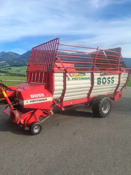 Ladewagen Pöttinger Boss 1 Tieflader