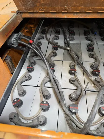 Staplerbatterie, Panzerplattenbatterie, Batterie, 6 PZS 840, 48 V