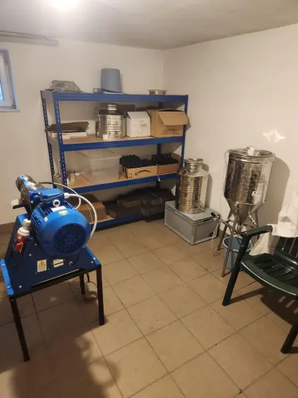 Verkaufe komplettes Ölpressset, Ölpresse Öltech Schneckenpresse