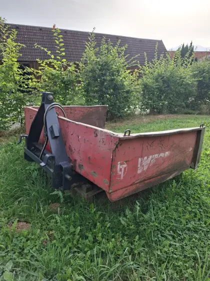 Kippschaufel, Heckkiste