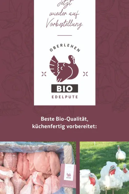 Verkaufe Bio-Putenfleisch