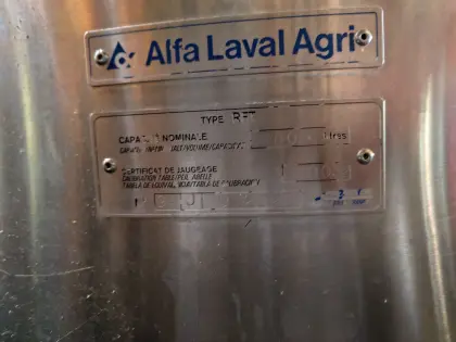 Milchtank 800 l Alfa Laval Agri