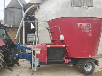 Siloking Futtermischwagen Trailed Line Compact 10