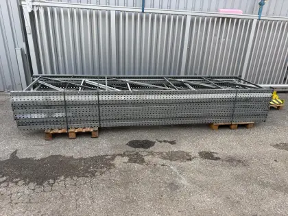 Schwerlastregal, Palettenregal, Schäfer ca. 26 lfm