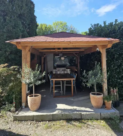 Pavillon oder Carport