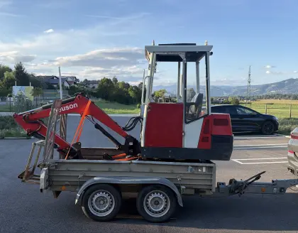 Minibagger zu vermieten: Neuson