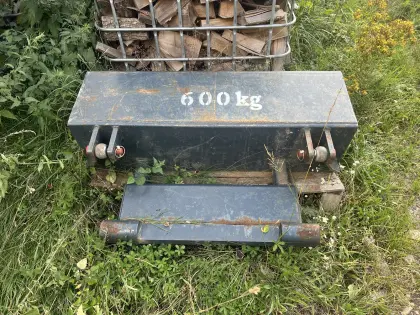 Heckgewicht, Unterflurgewicht, Gewicht