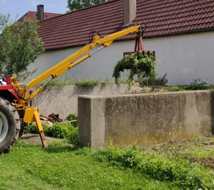 Krüger L201 Mistkran L201